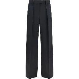 Black Wool Oves Aries Dress Pants