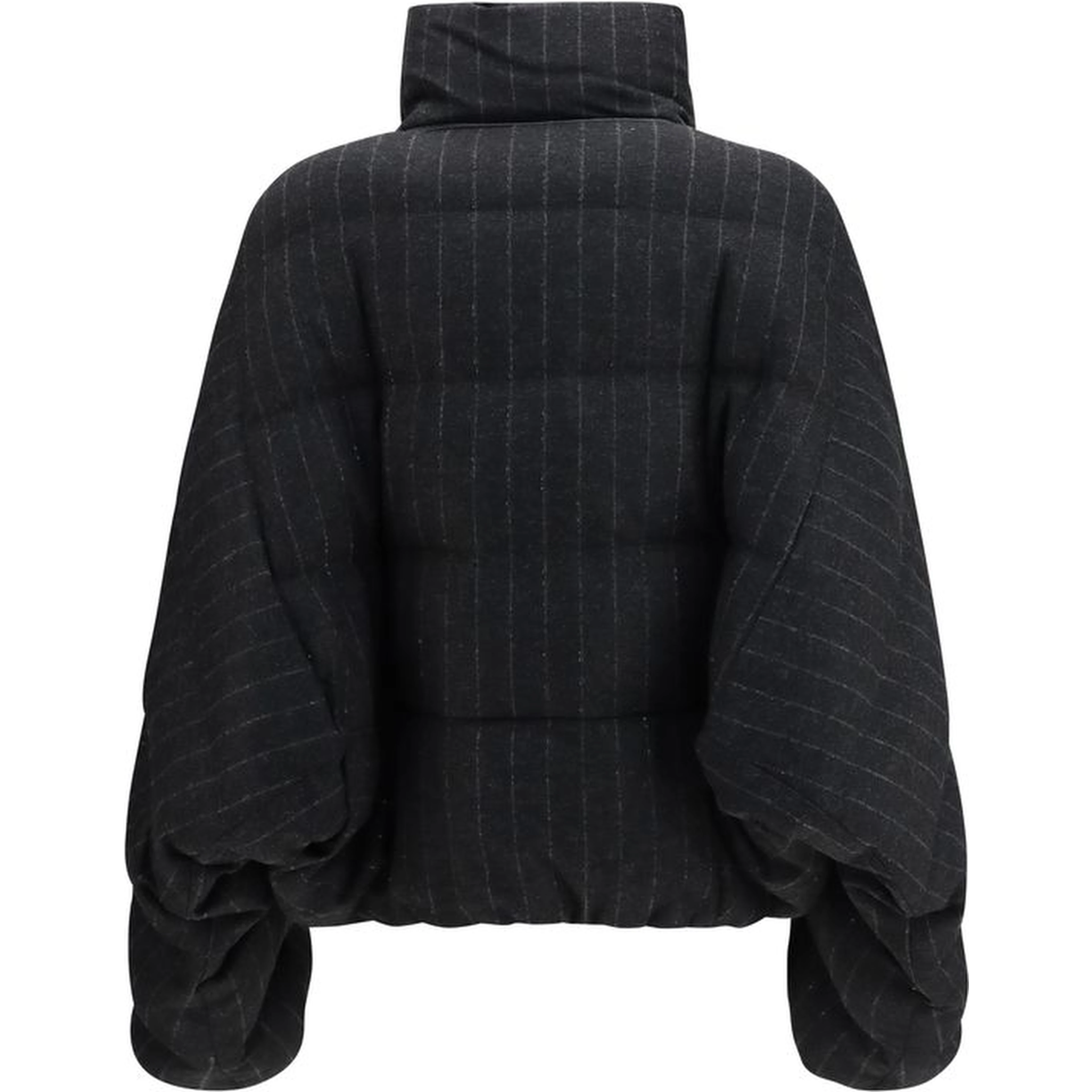 Gray Wool Oves Aries Full-Length Jacket