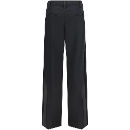 Black Wool Oves Aries Dress Pants
