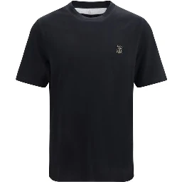 Black Cotton T-Shirt