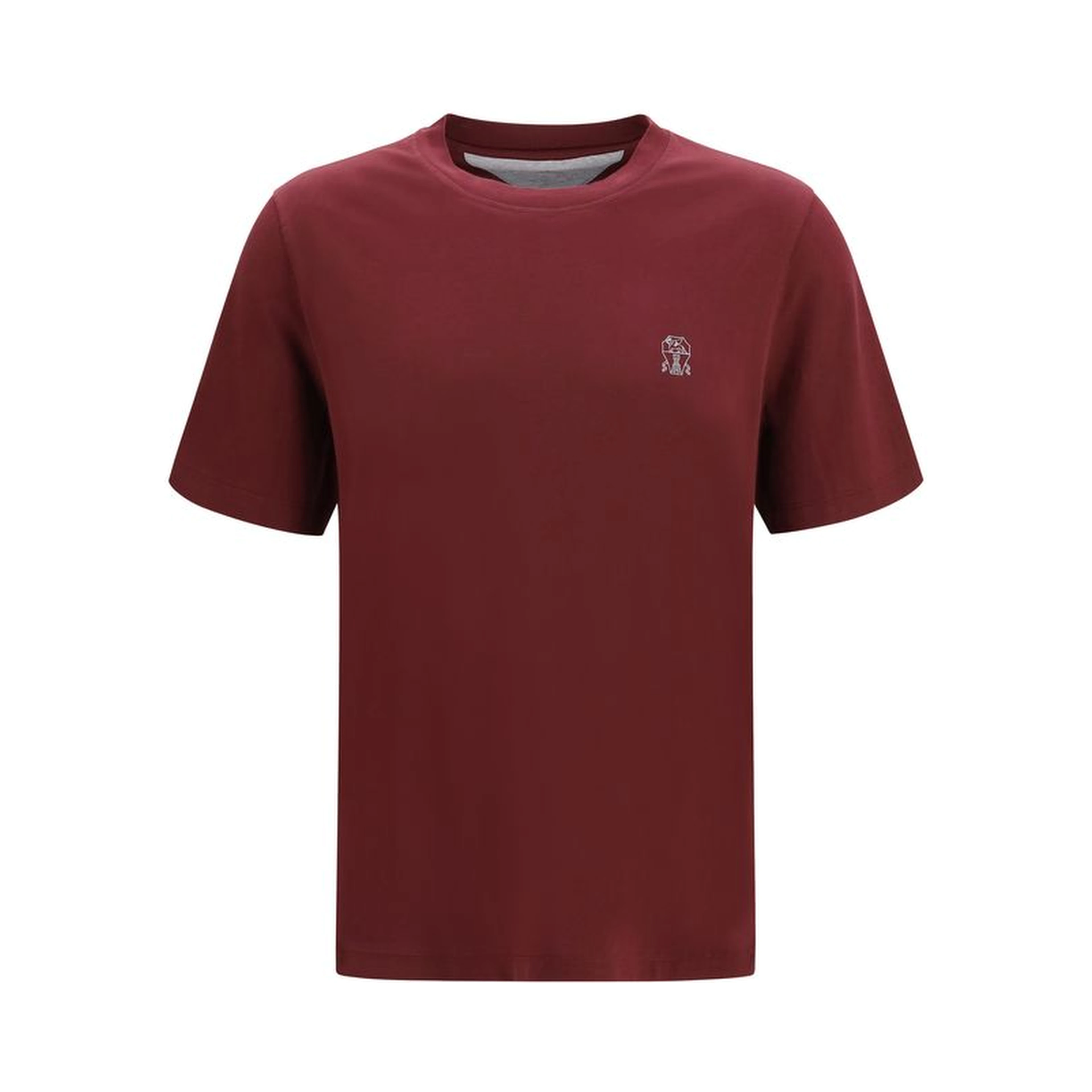 Bordeaux Cotton T-Shirt