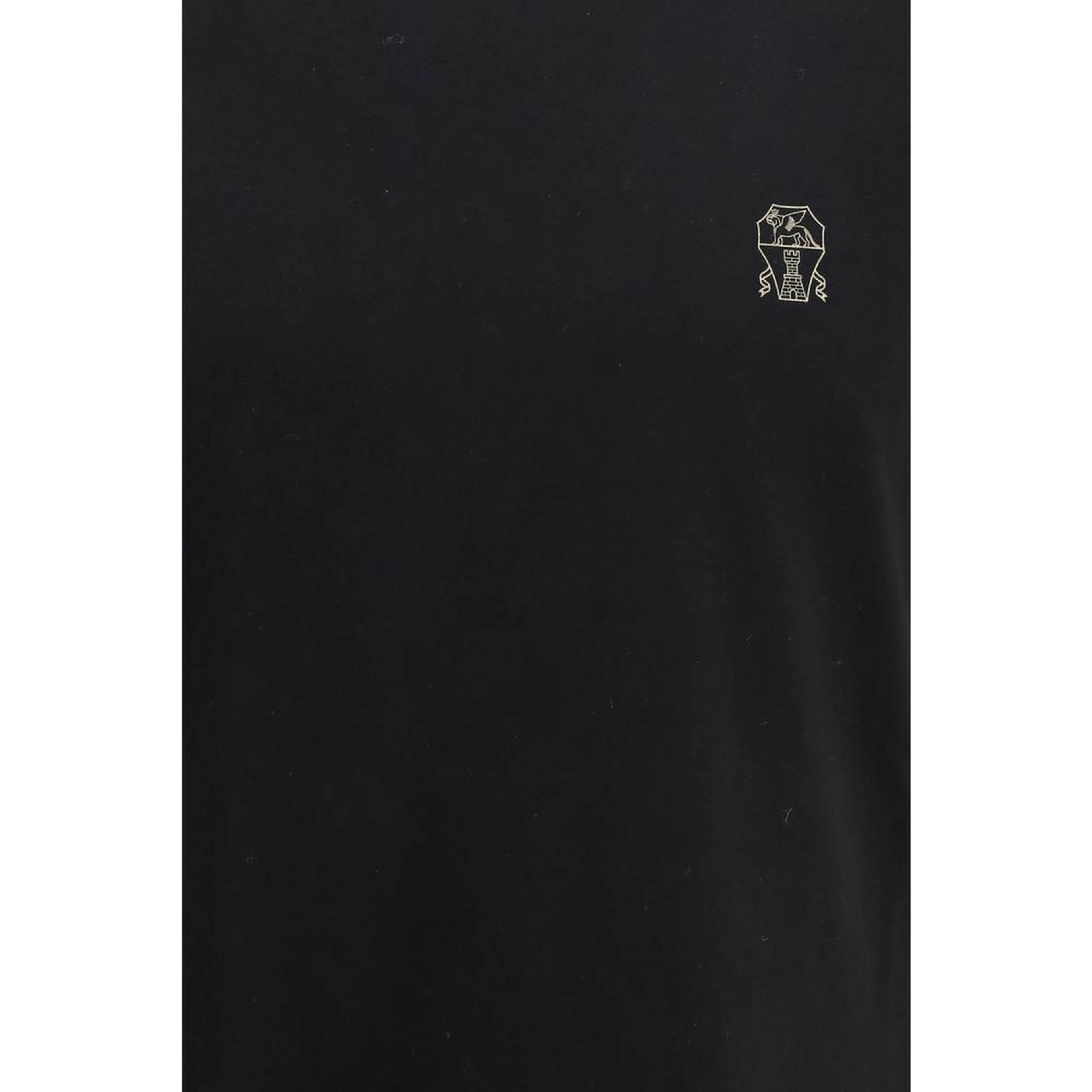 Black Cotton T-Shirt
