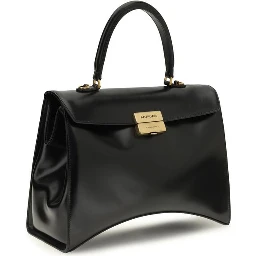 Black Calf Leather Bos Taurus Shoulder Bag
