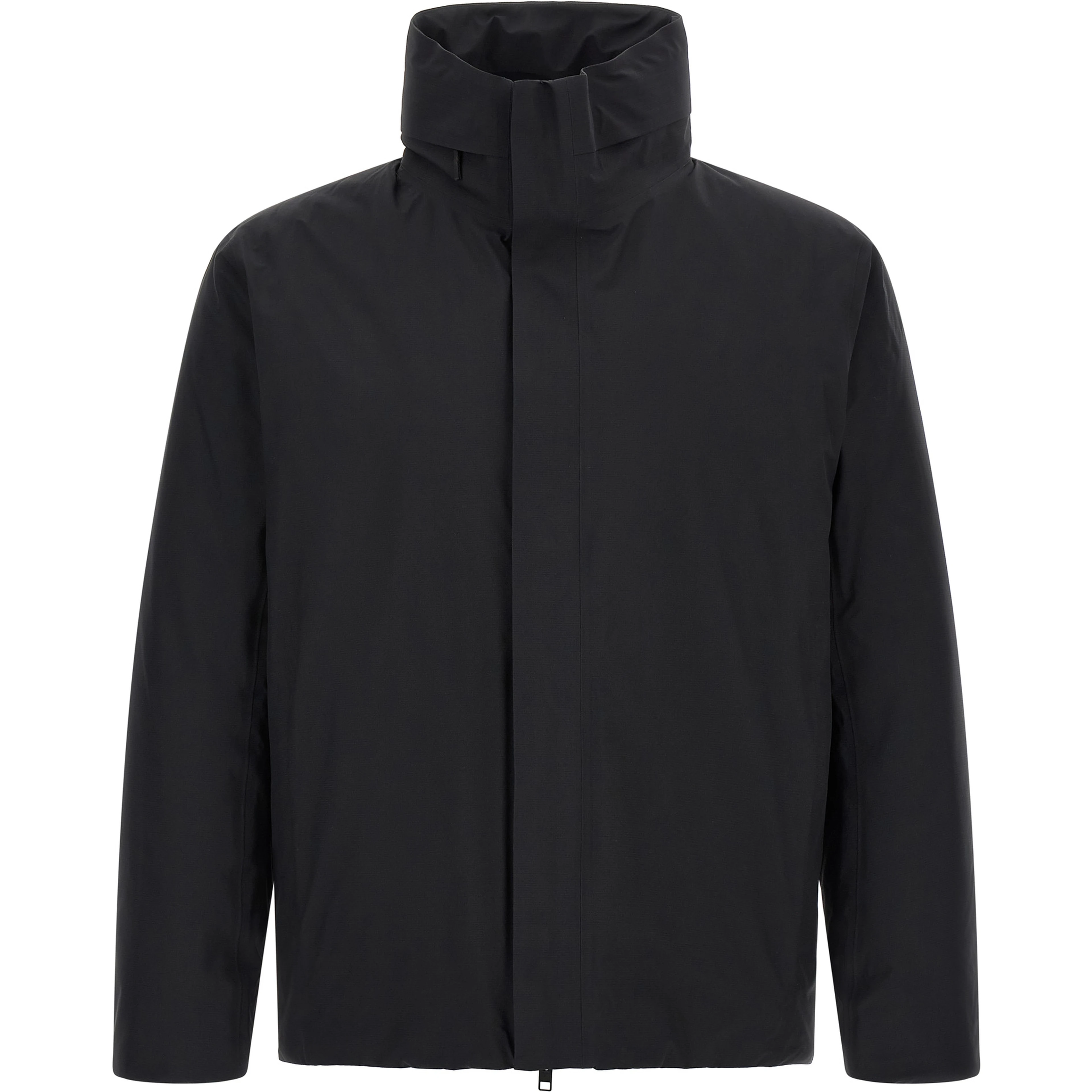 Black Nylon Shell Jacket