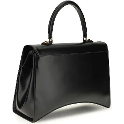 Black Calf Leather Bos Taurus Shoulder Bag