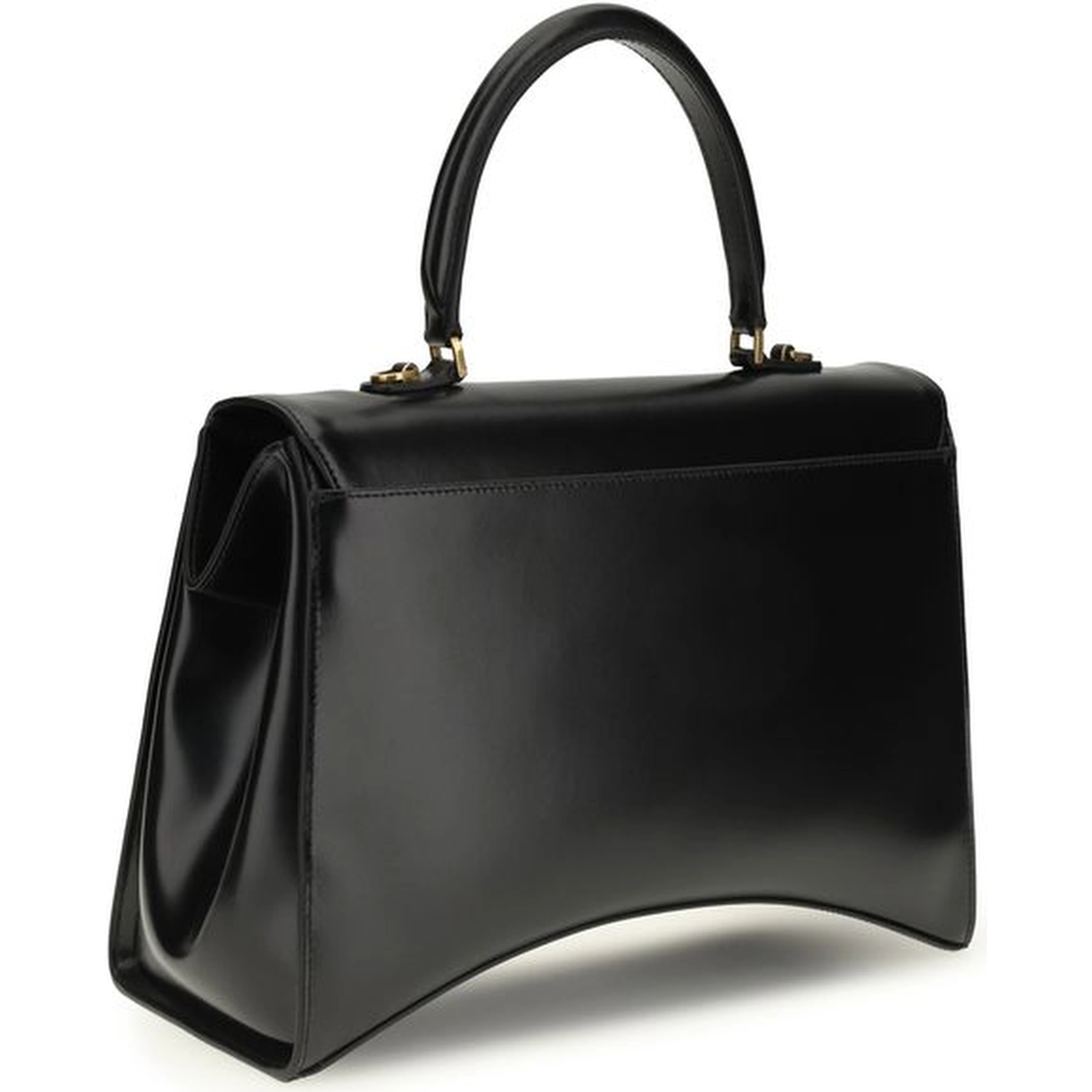 Black Calf Leather Bos Taurus Shoulder Bag