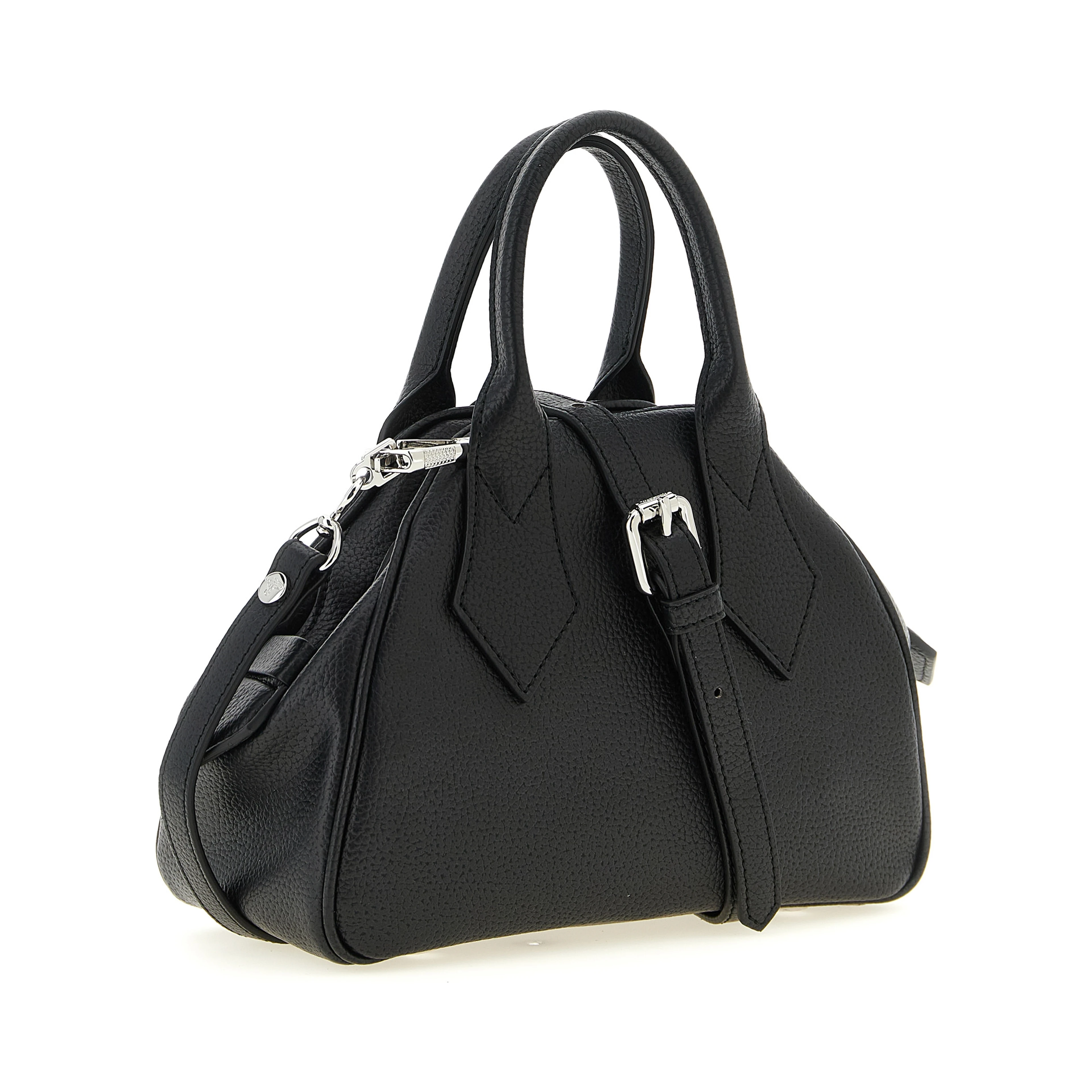 Black Polyethylene Handbag