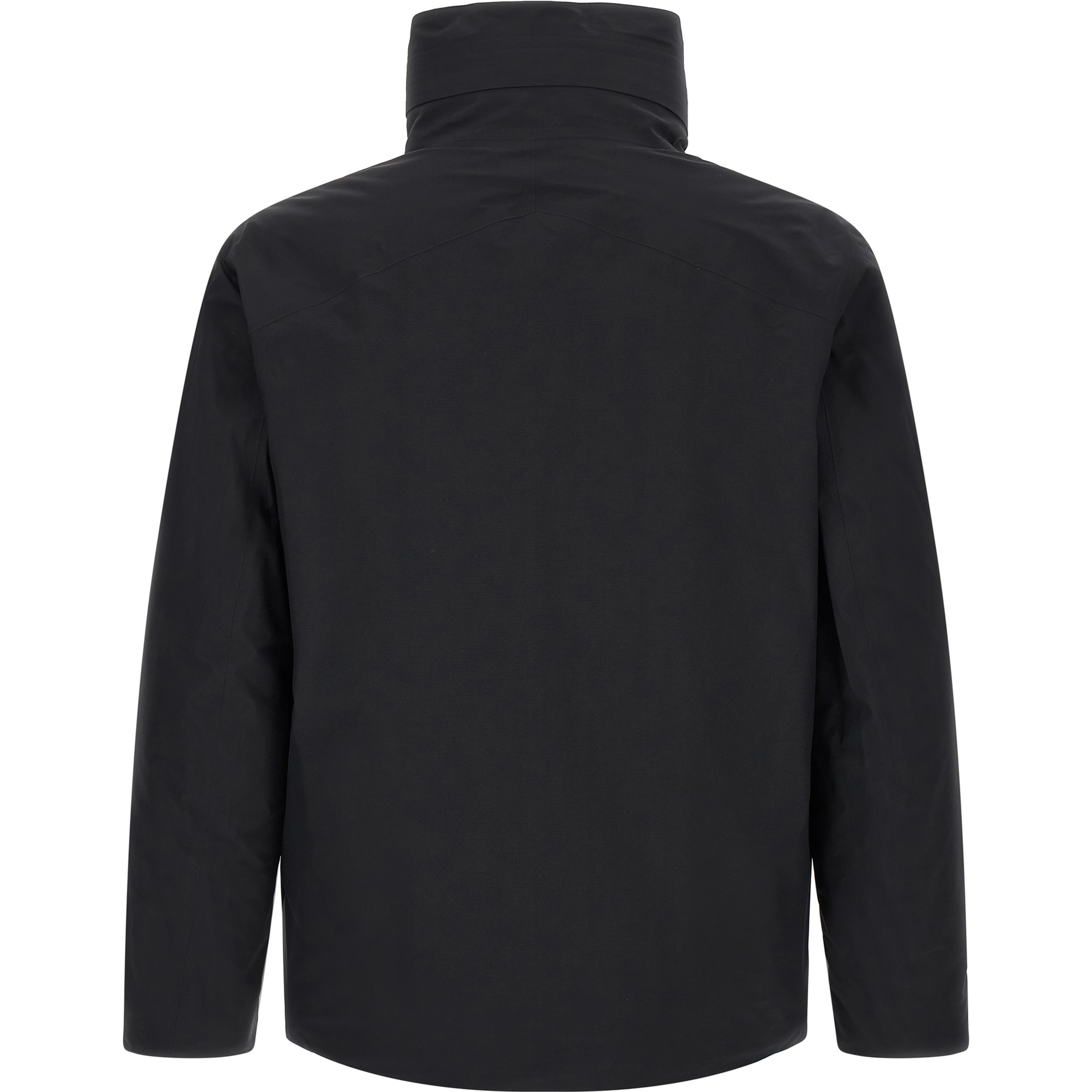 Black Nylon Shell Jacket