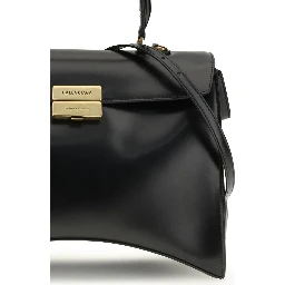 Black Calf Leather Bos Taurus Shoulder Bag