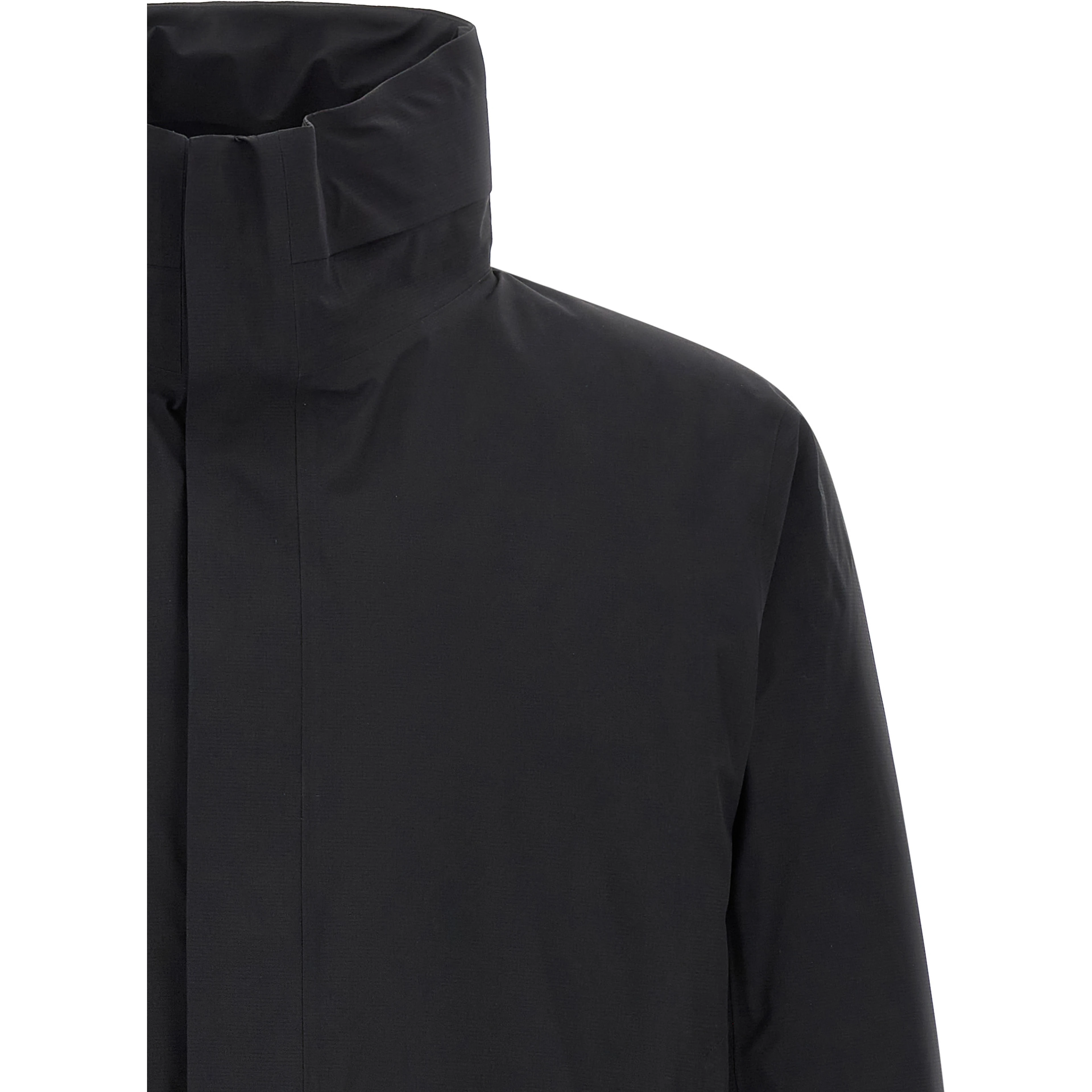 Black Nylon Shell Jacket