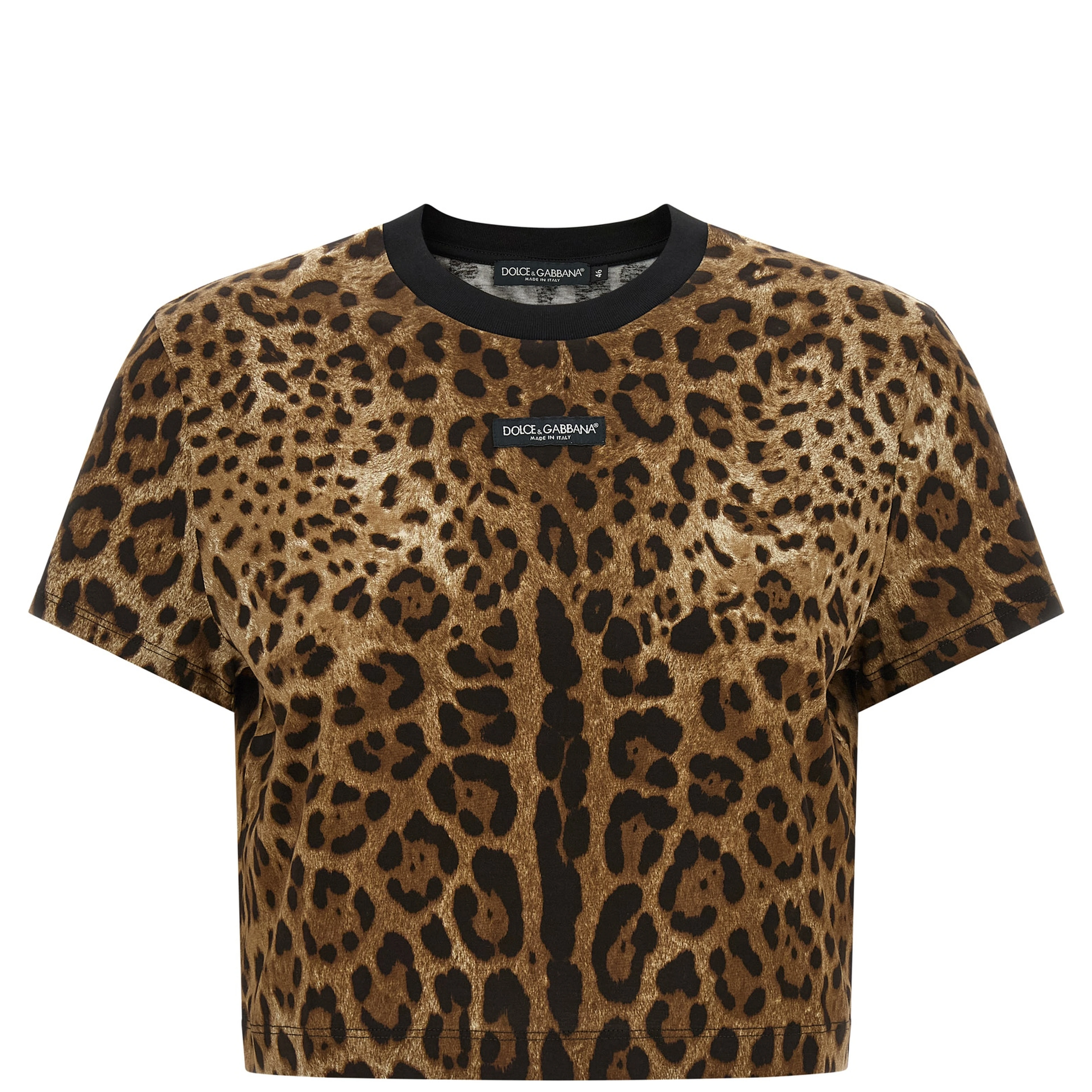 Brown Cotton T-Shirt