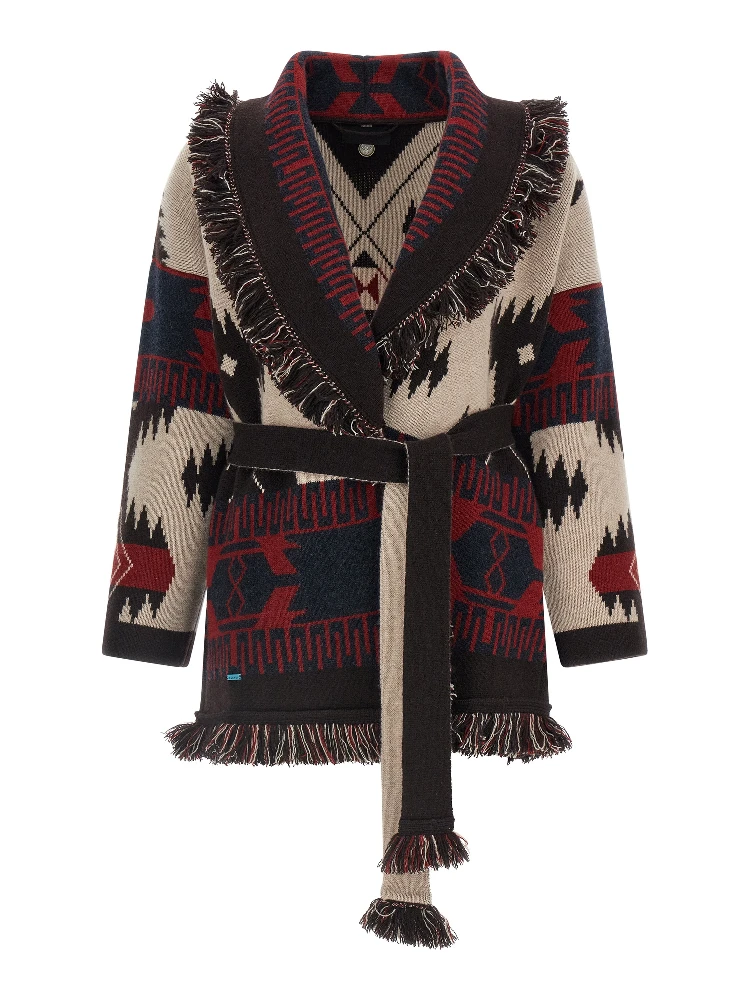 Multicolor Cashmere Cardigan