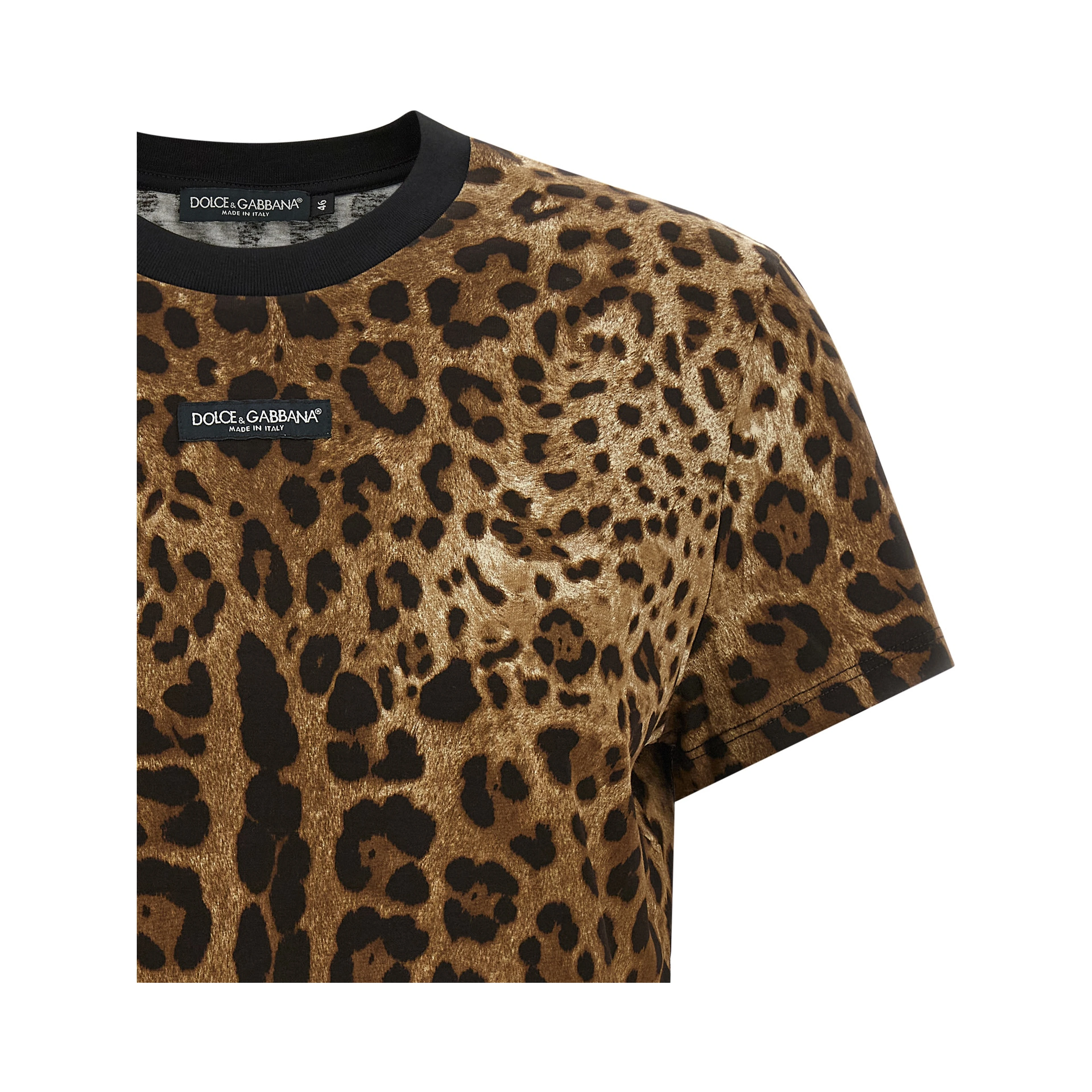 Brown Cotton T-Shirt
