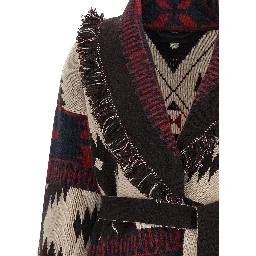Multicolor Cashmere Cardigan