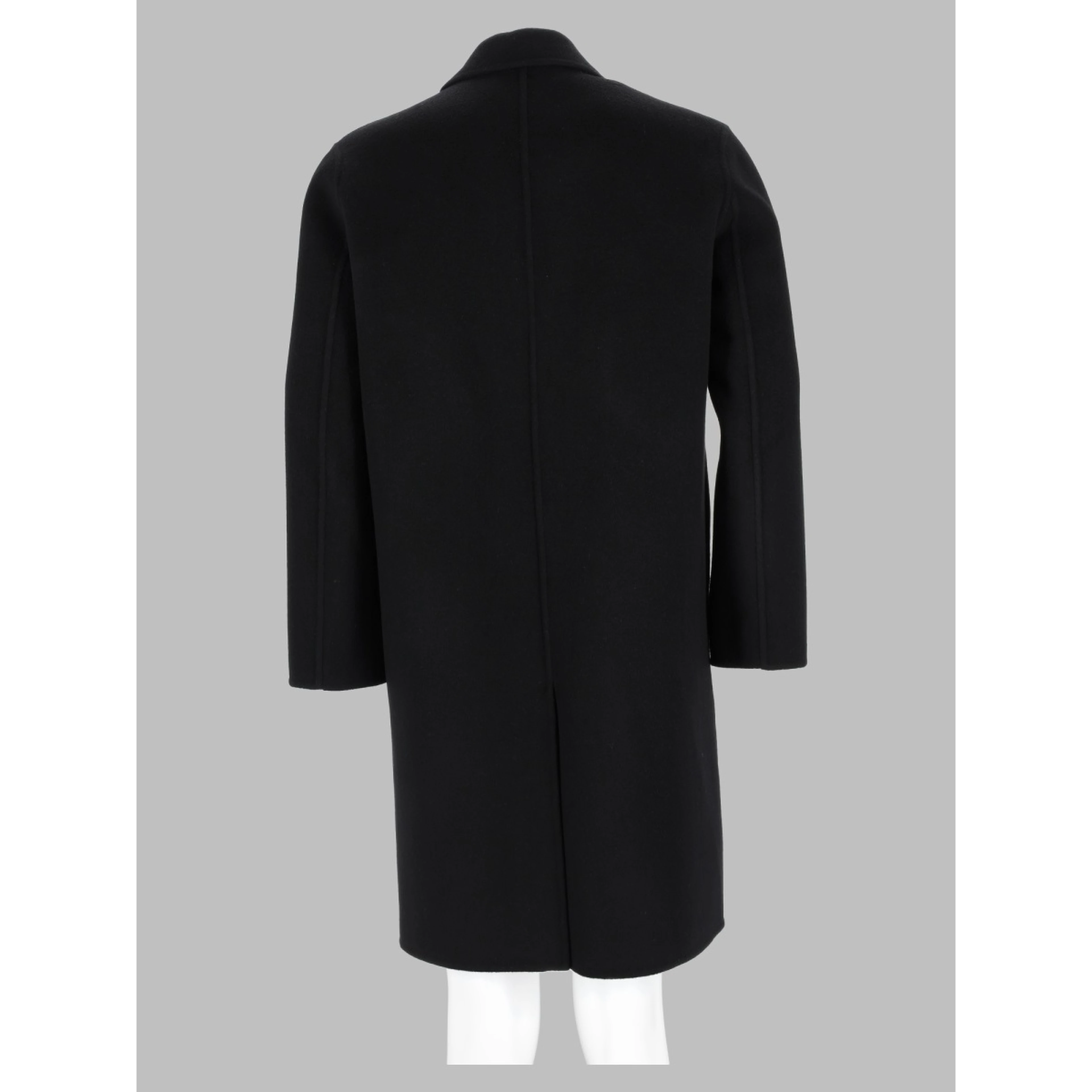 Cappotto Monopetto In Lana