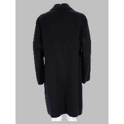 Cappotto Monopetto In Lana