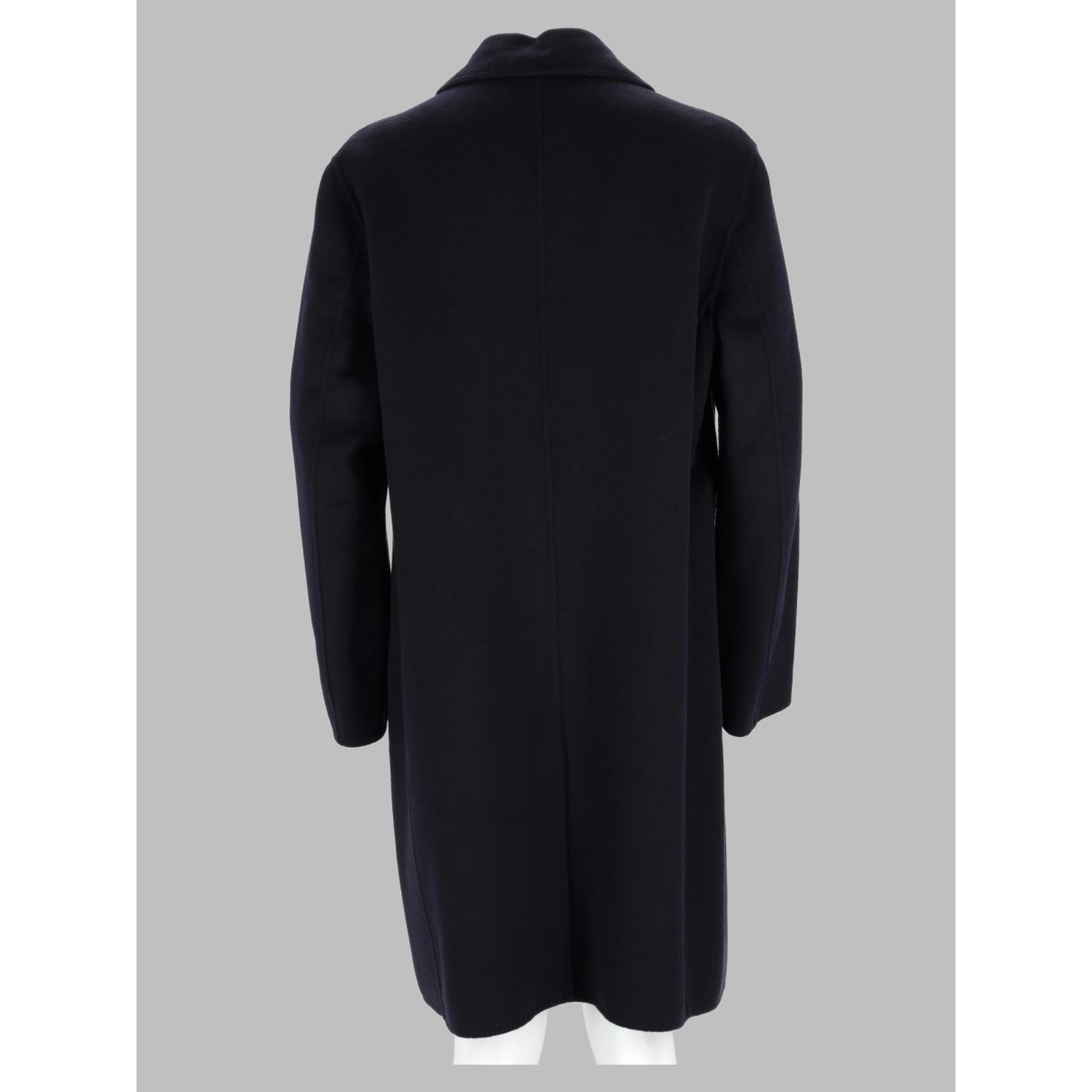 Cappotto Monopetto In Lana