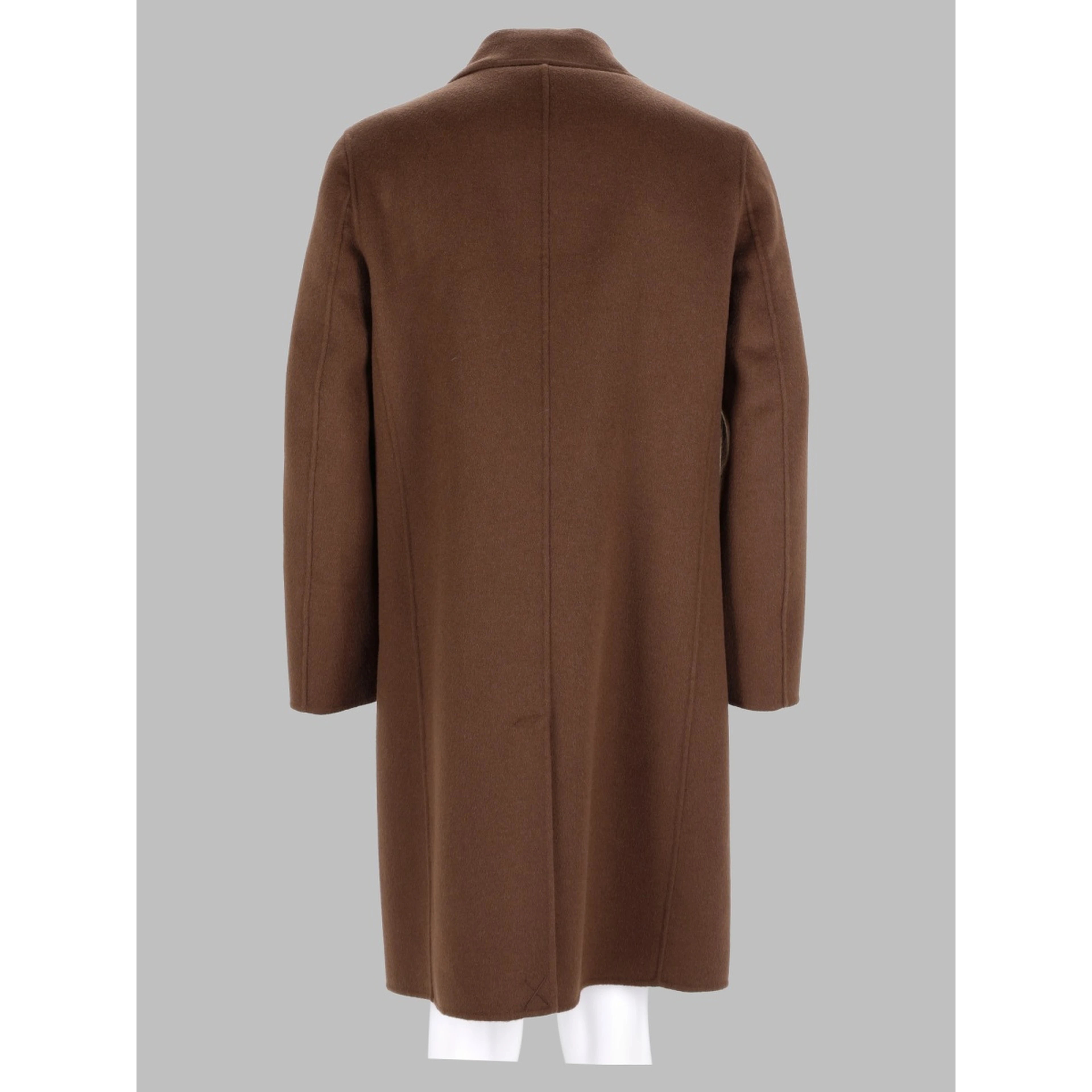 Cappotto Monopetto In Lana