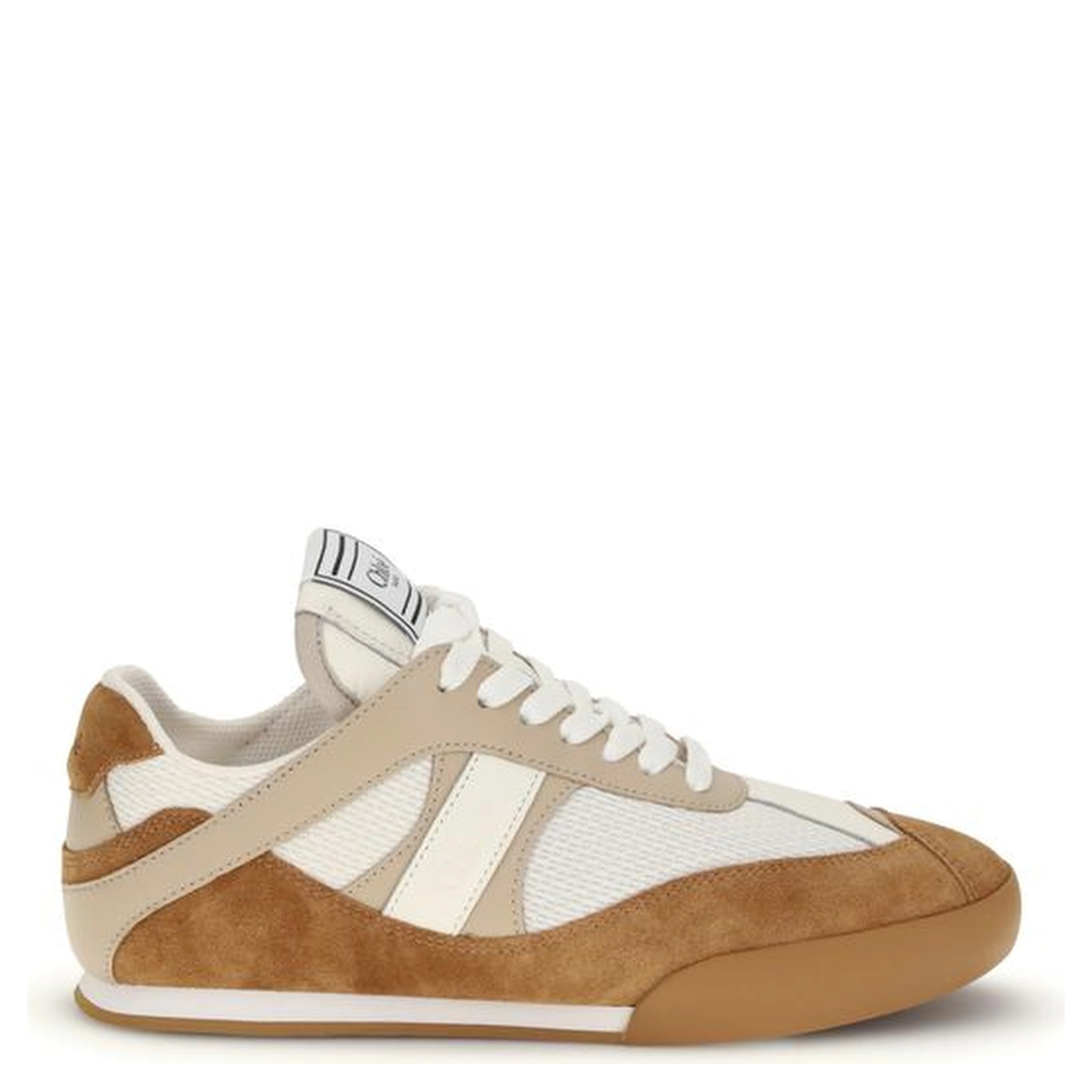 Brown Calf Leather Bos Taurus Athletic Sneakers