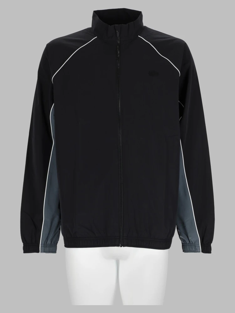 Giacca Idrorepellente Con Patch Logo