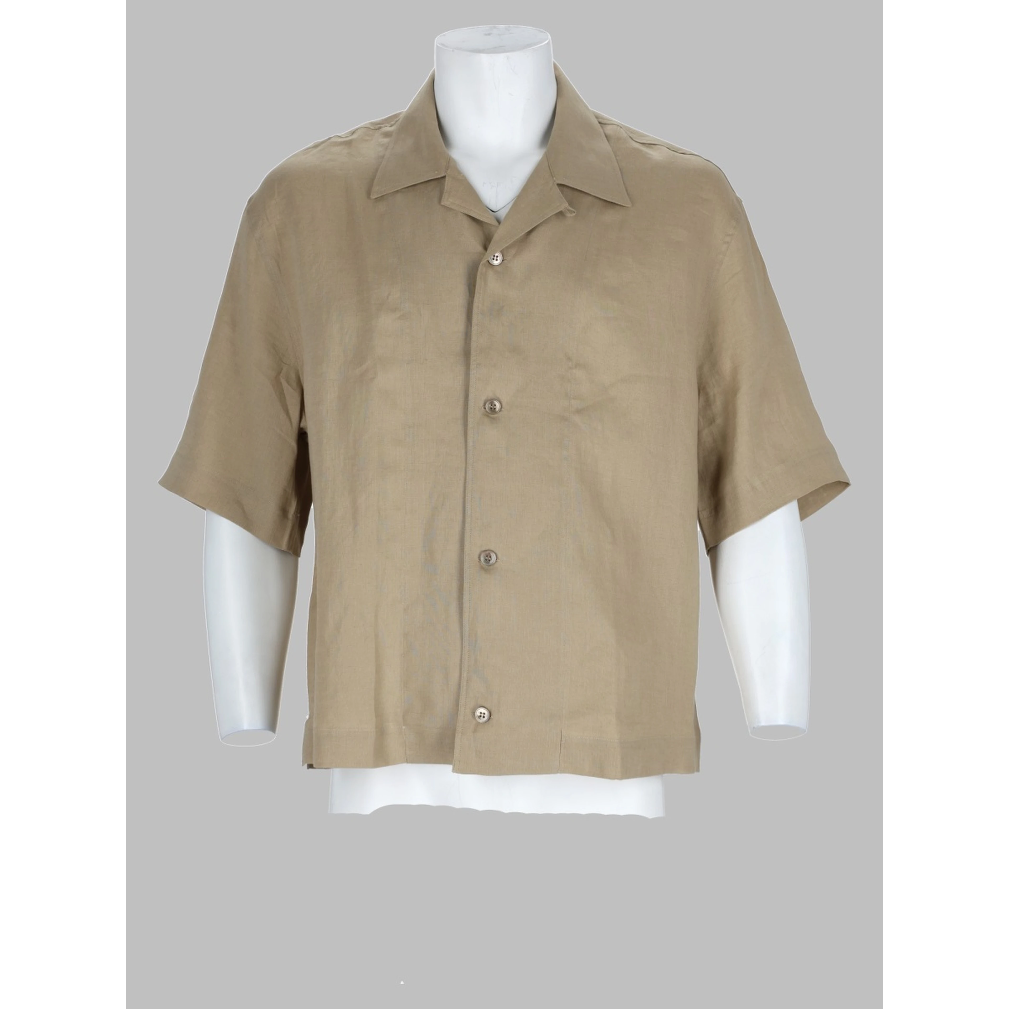Camicia In Lino a Manica Corta