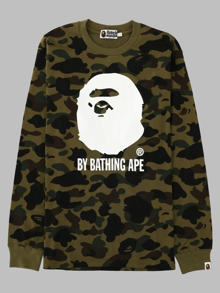 T-Shirt "Camo" a Manica Lunga
