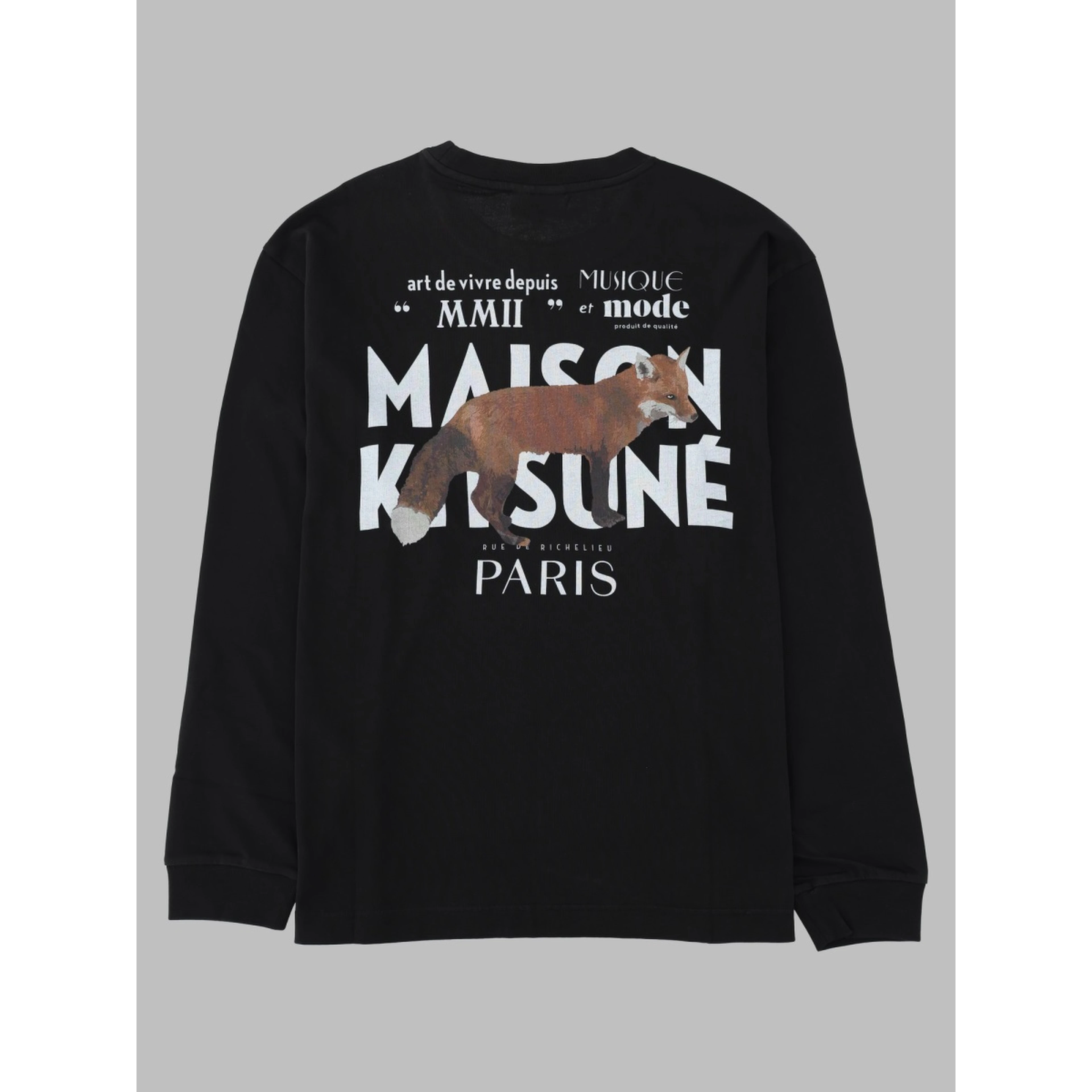 T-Shirt Con Stampa "Profile Fox"