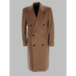 Cappotto Doppiopetto In Lana