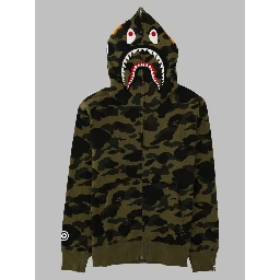 Felpa "Camo Shark" con Cappuccio