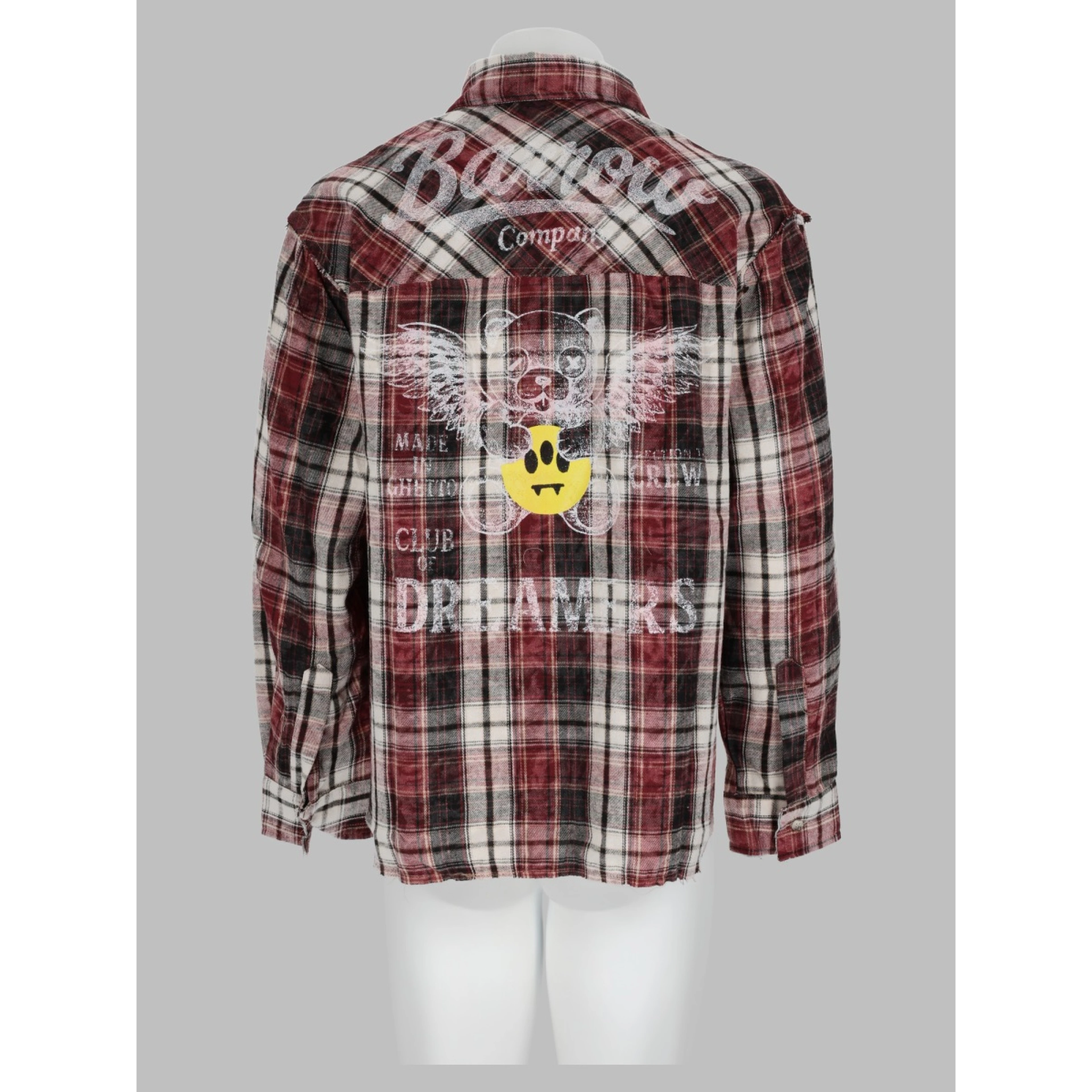Overshirt In Flanella Con Stampa