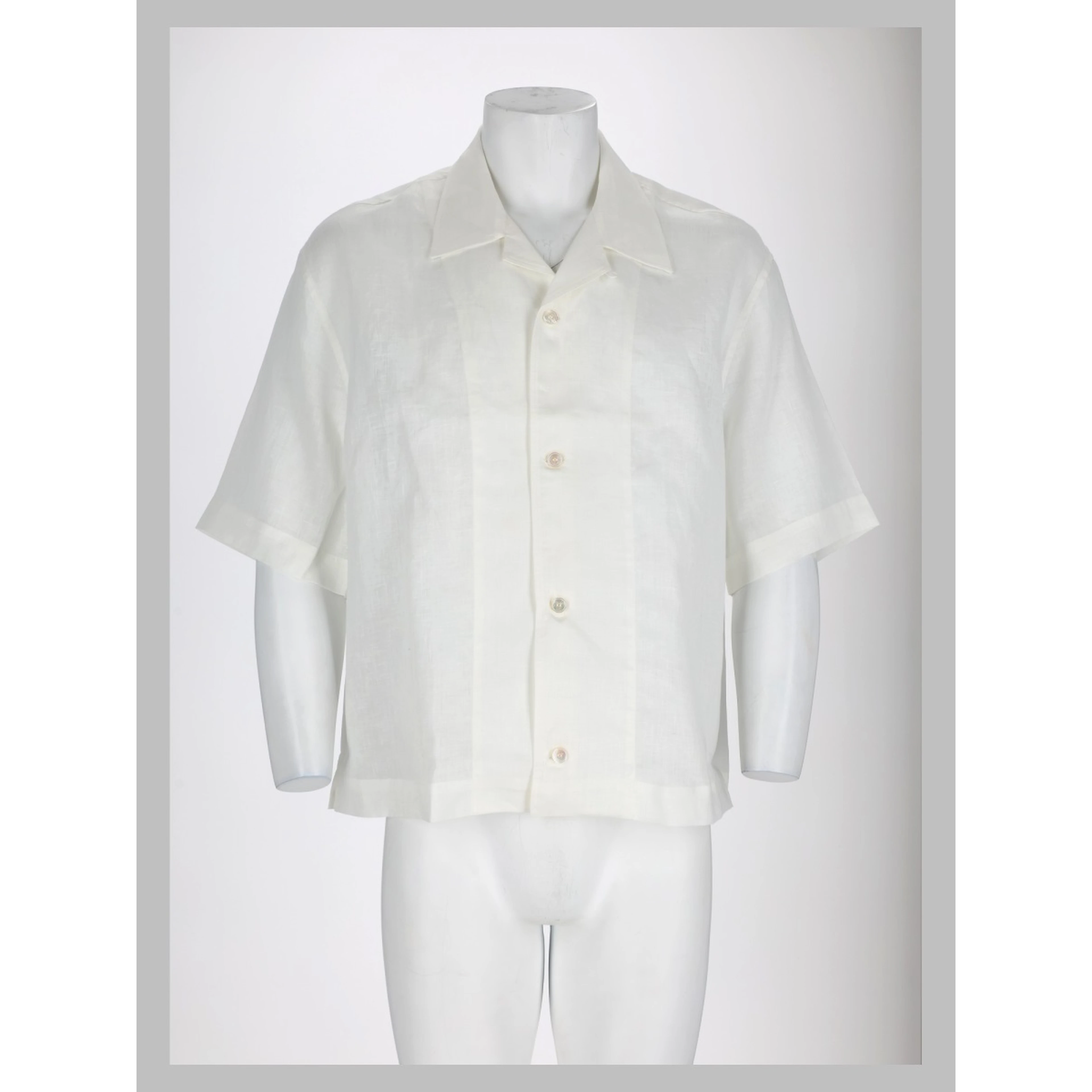 Camicia In Lino a Manica Corta