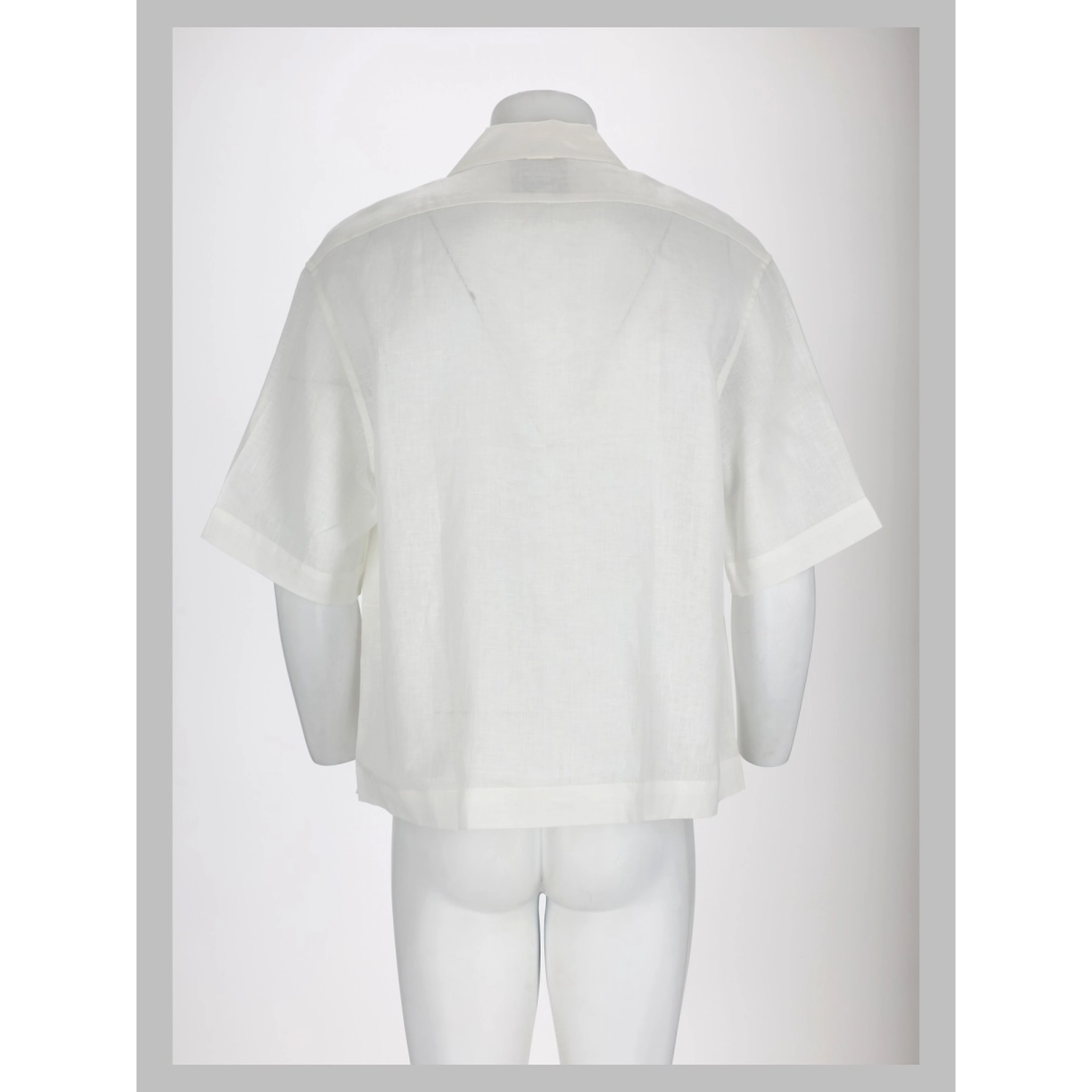 Camicia In Lino a Manica Corta