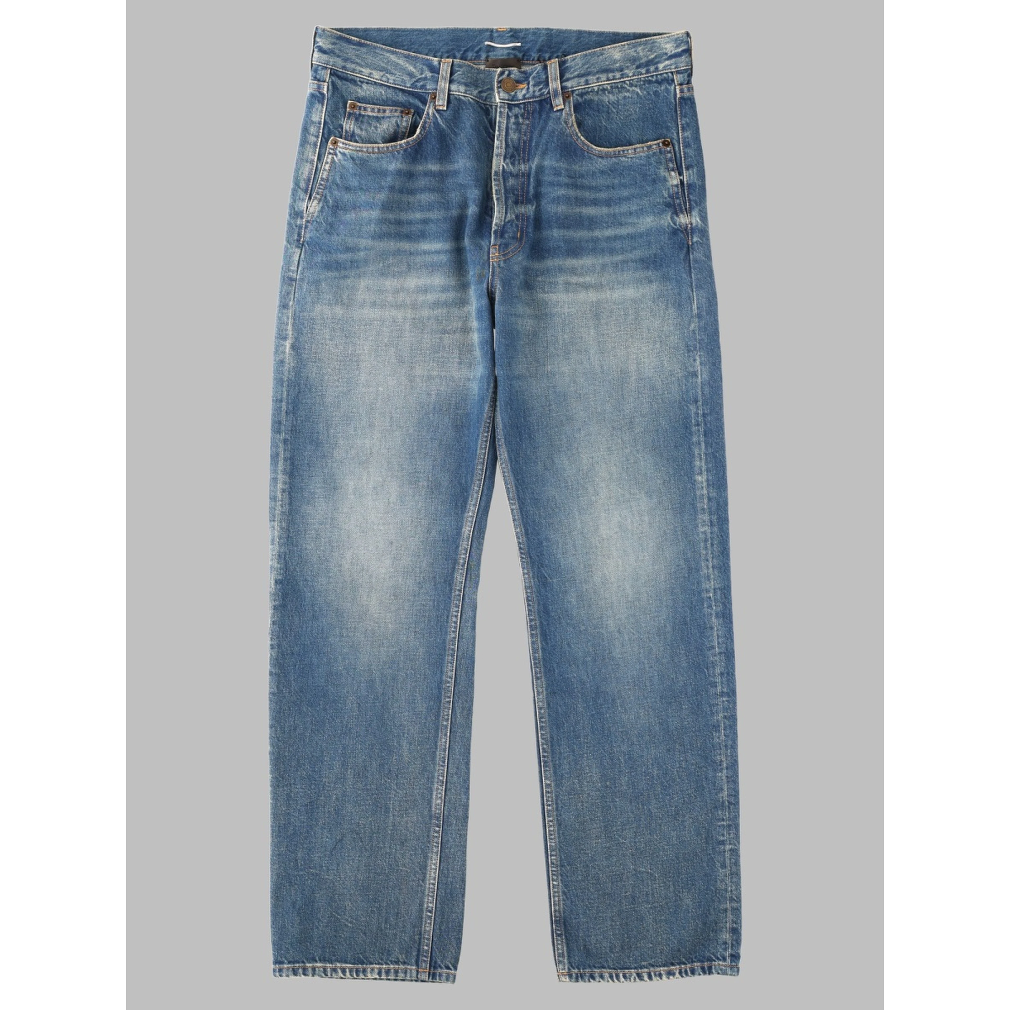 Jeans Larghi Dritti in Denim North Medium