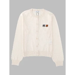 Cardigan "Double Fox Head"