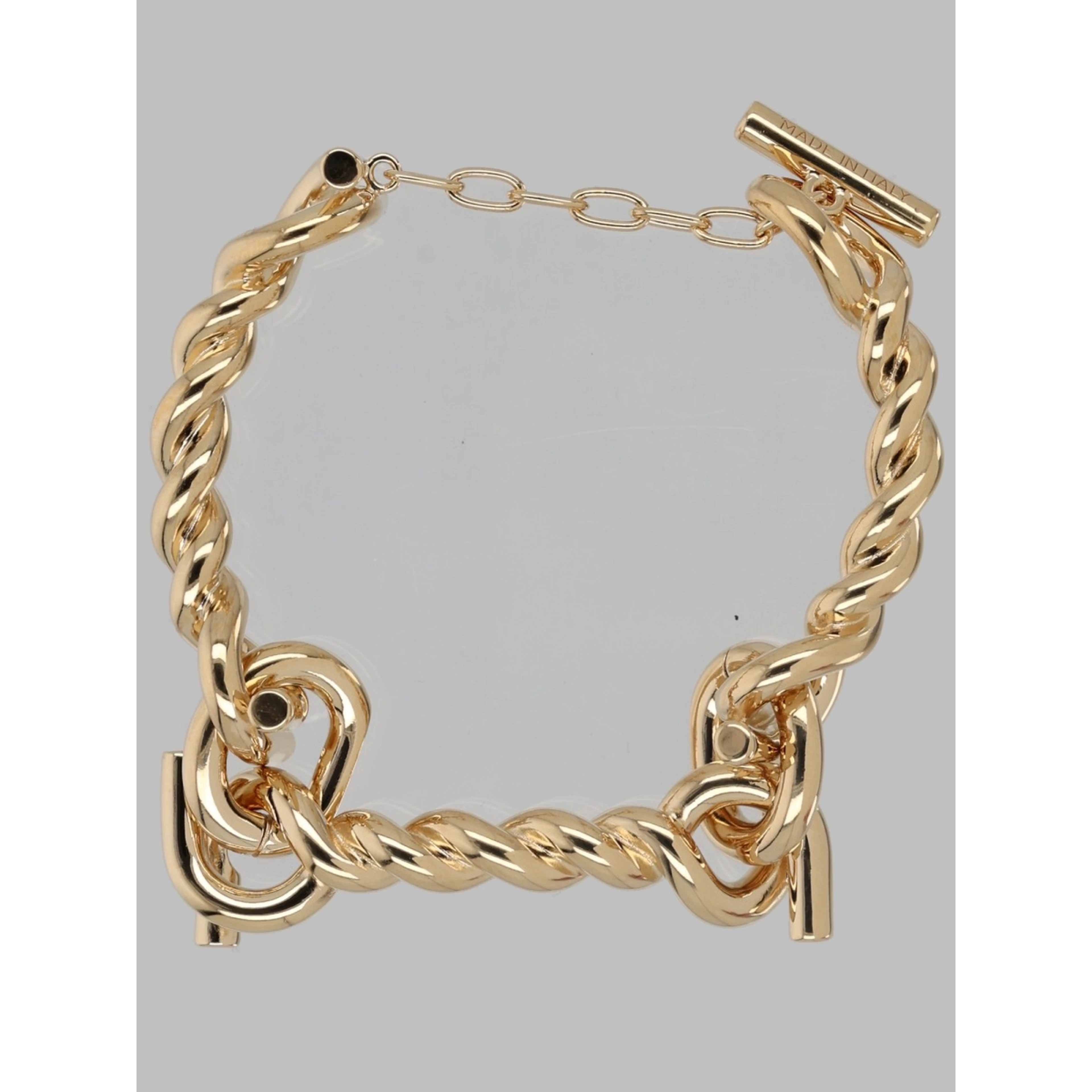 Bracciale Intrecciato "Gancini"