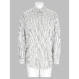 Camicia Regular Fit In Cotone