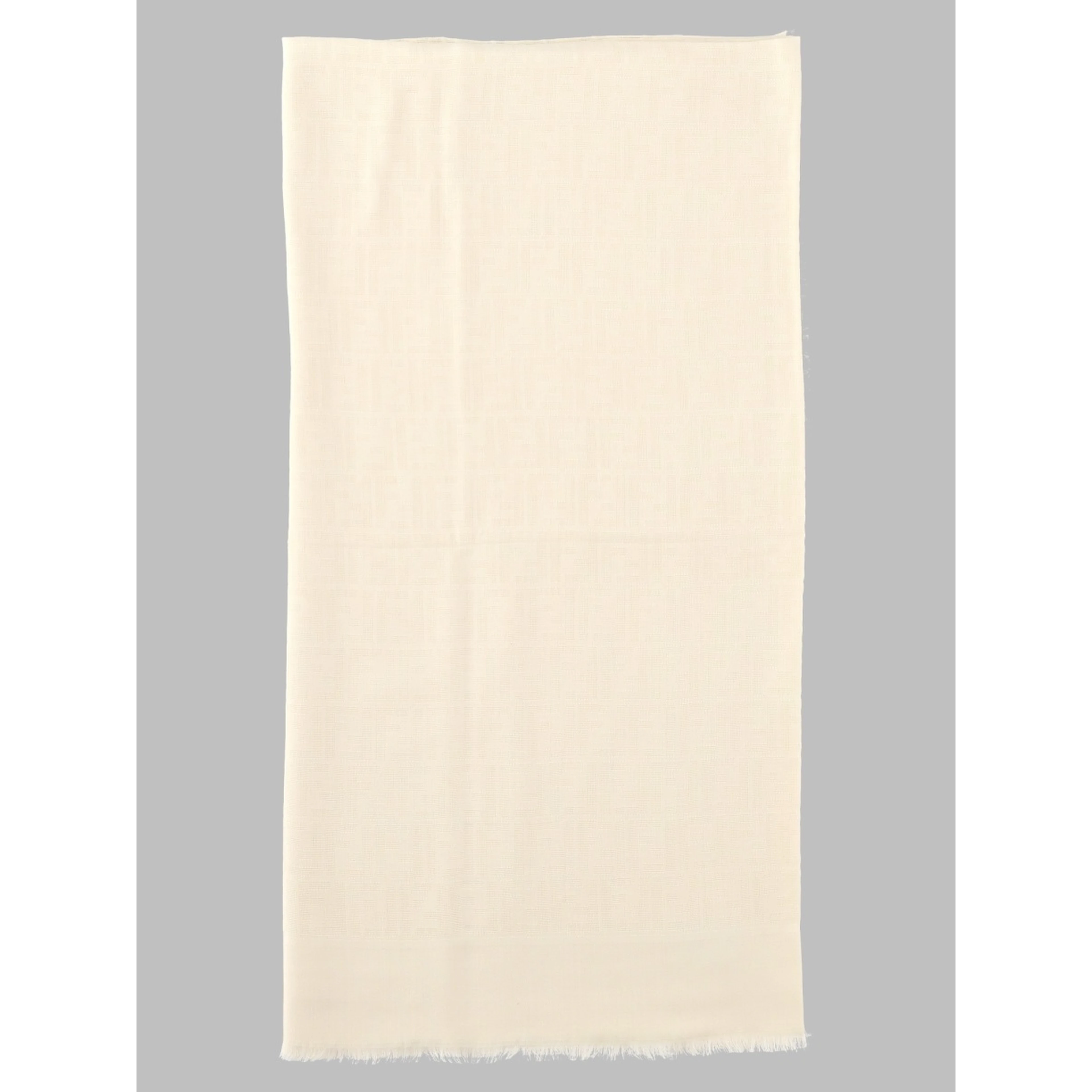 Scialle FF In Lana Misto Seta e Cashmere