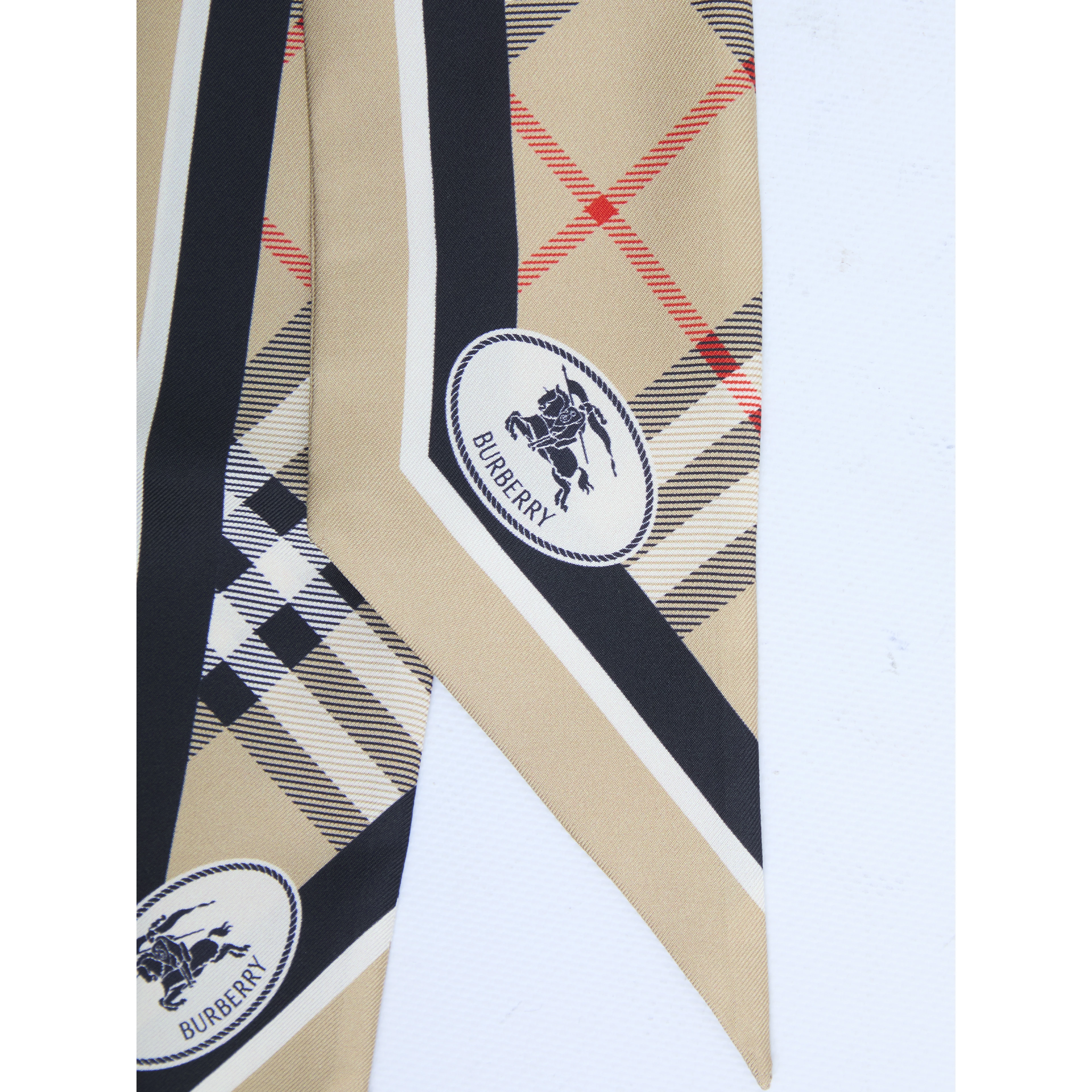 Silk twill ribbon