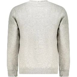 Grigio Cotton Men Sweatshirt