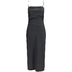 Gray Wool Oves Aries Cocktail Dress