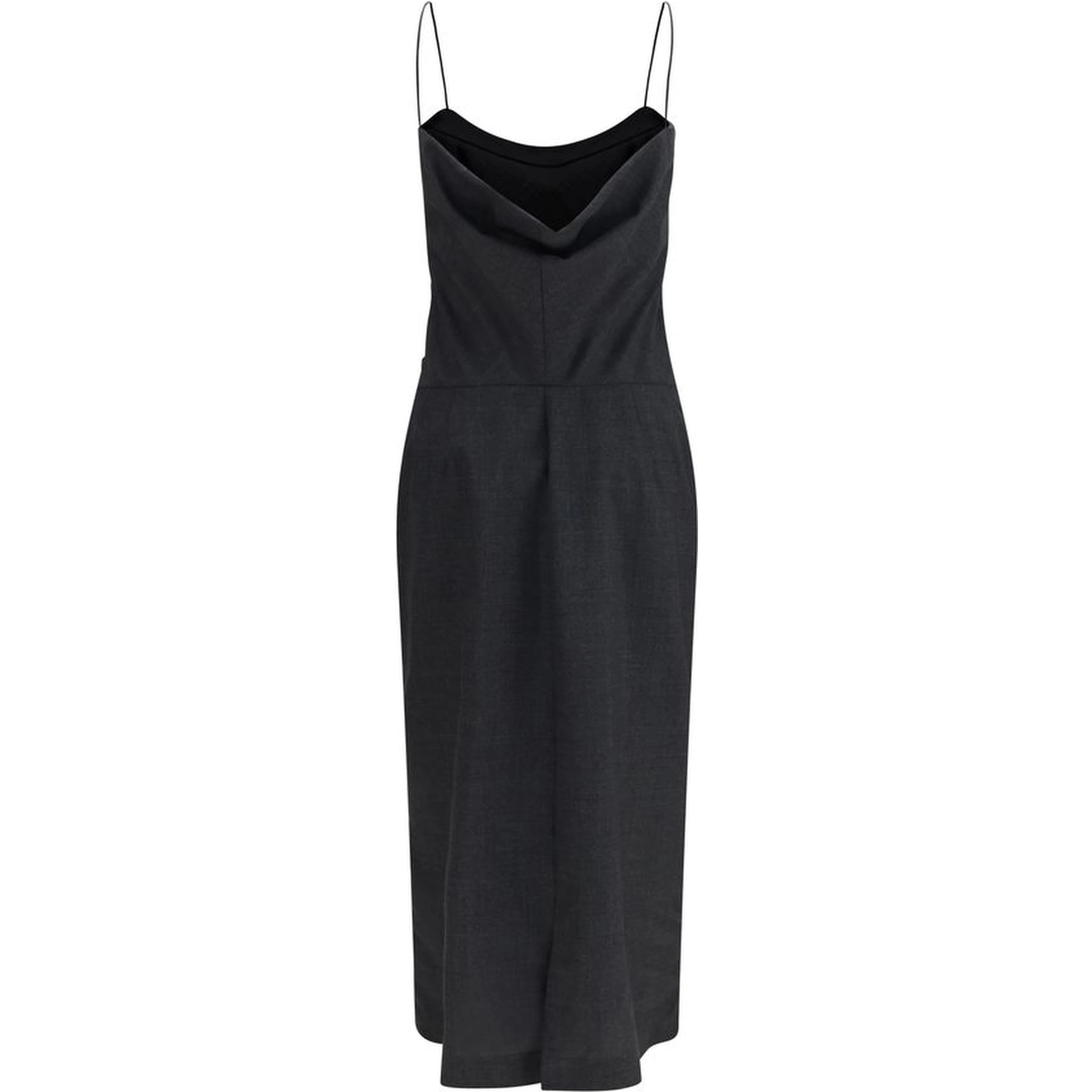 Gray Wool Oves Aries Cocktail Dress
