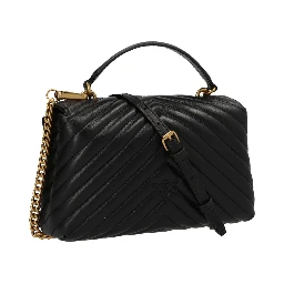 Black Lambskin Handbag