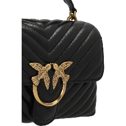 Black Lambskin Handbag