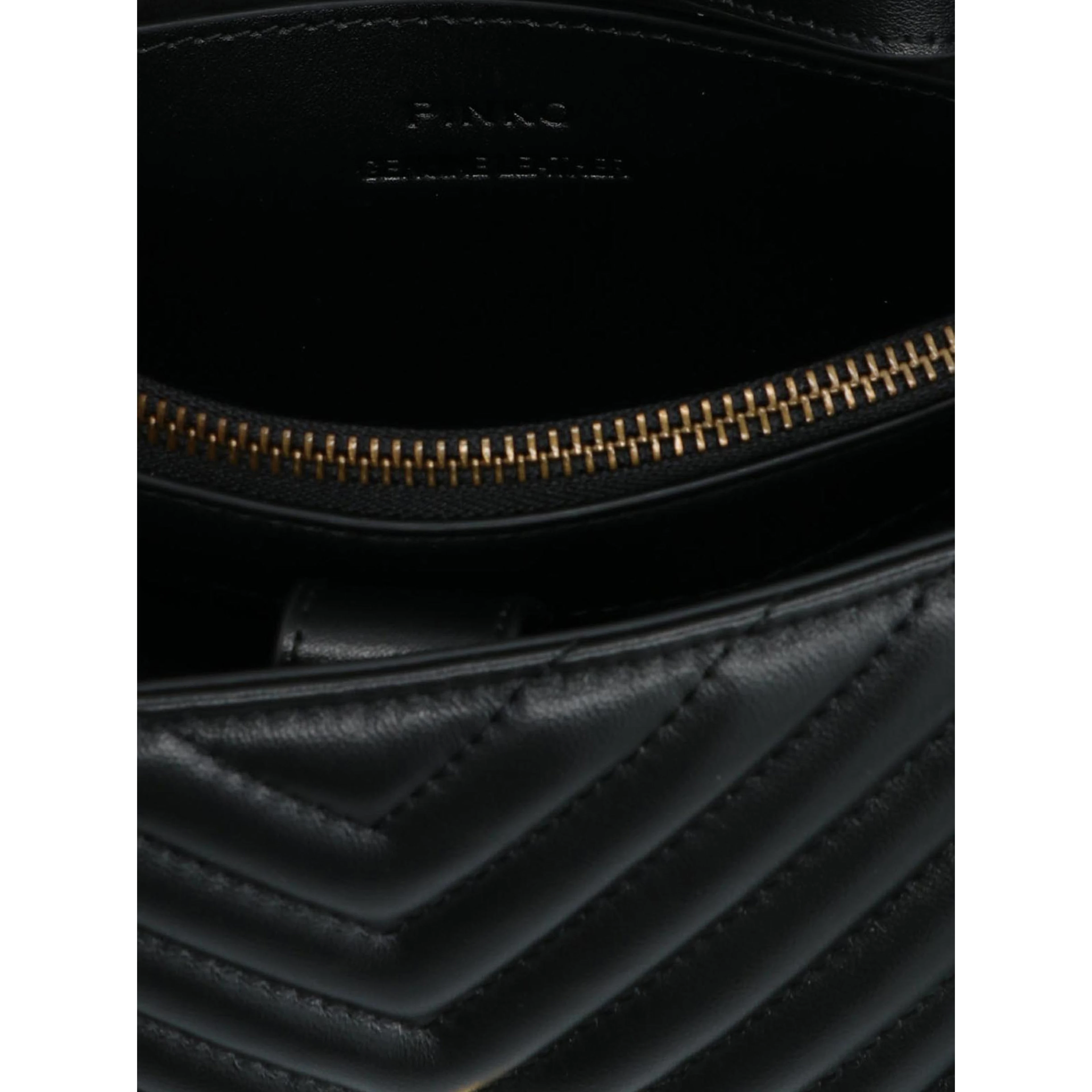 Black Lambskin Handbag