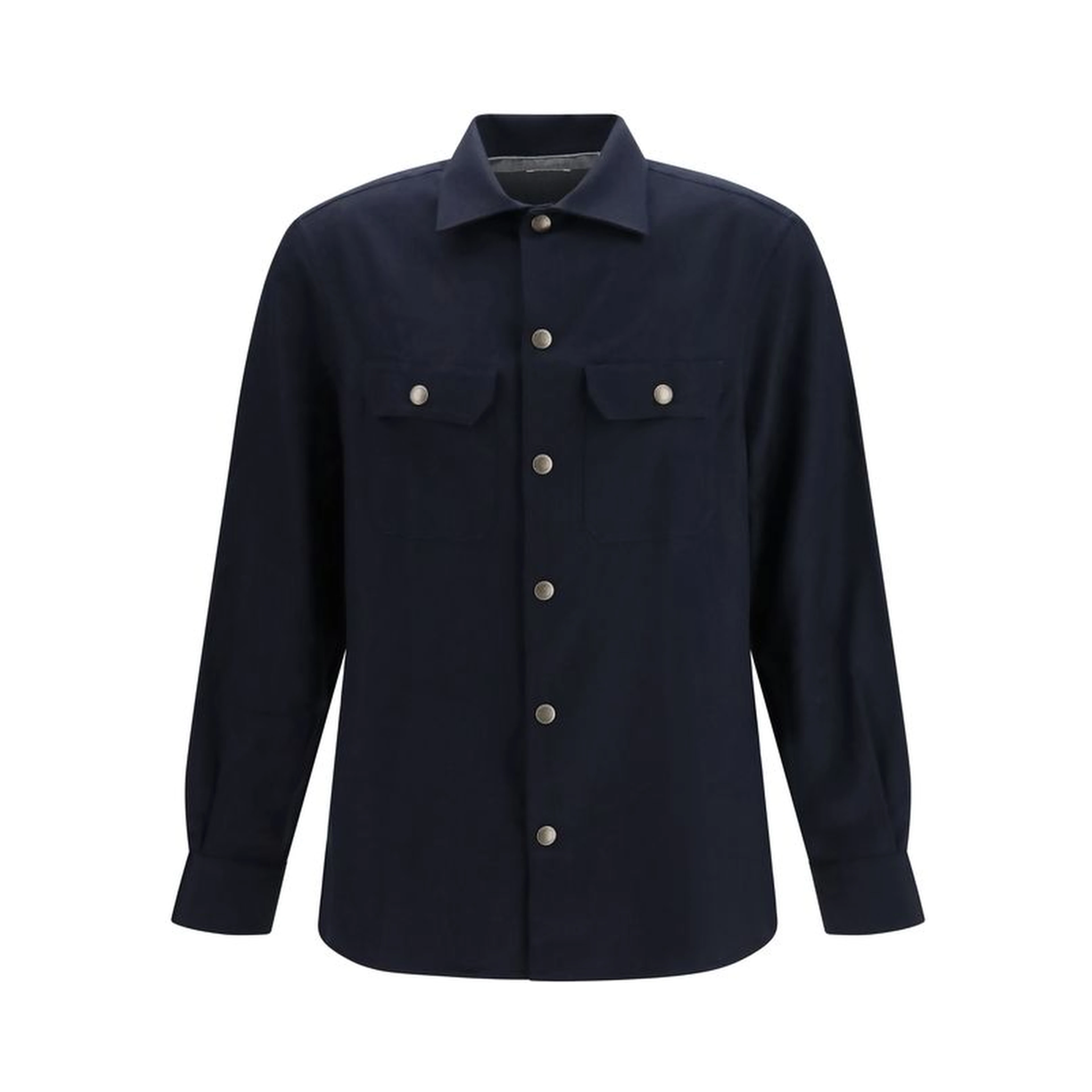 Blue Wool Oves Aries Shirt