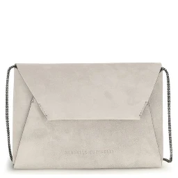 Gray Calf Leather Bos Taurus Shoulder Bag