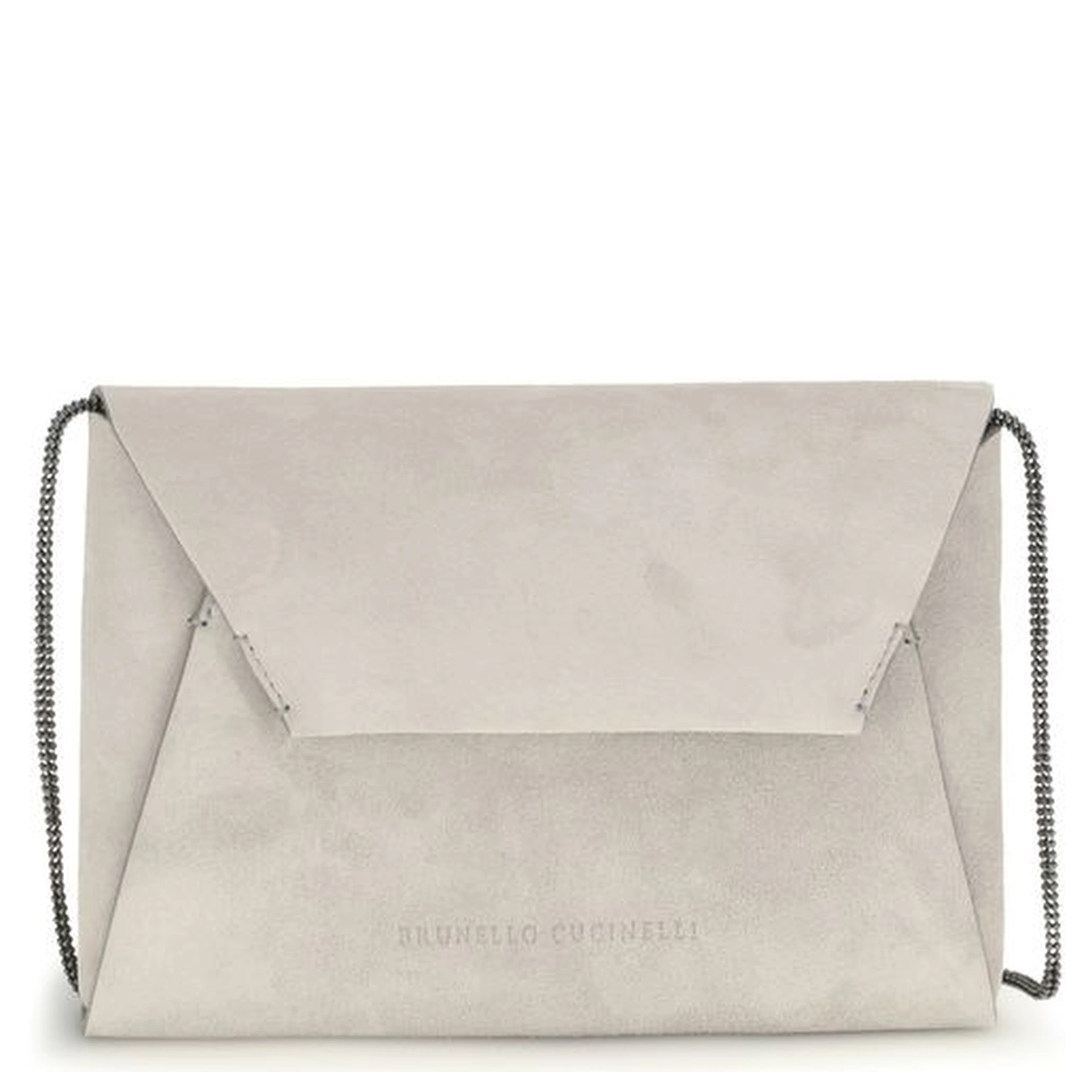 Gray Calf Leather Bos Taurus Shoulder Bag