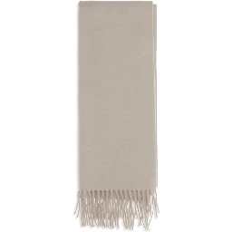 Beige Cashmere Scarf