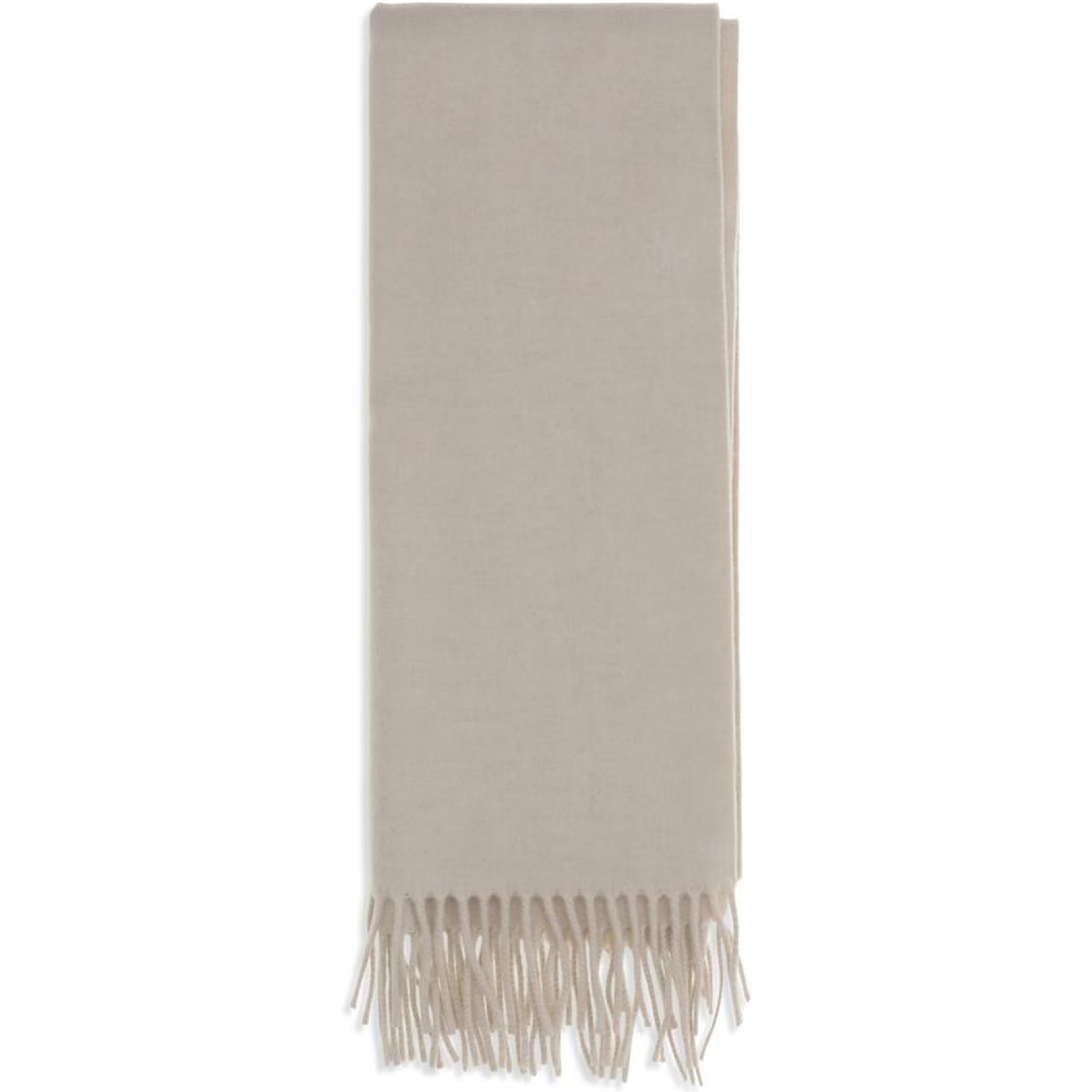 Beige Cashmere Scarf