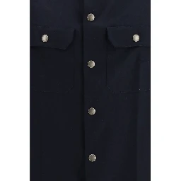 Blue Wool Oves Aries Shirt